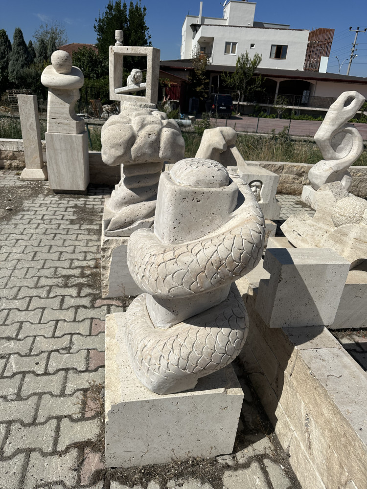 python sculpture