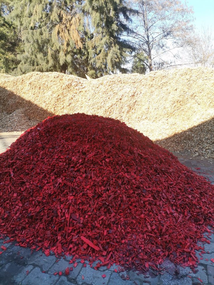 Wooden Mulch - Colorful